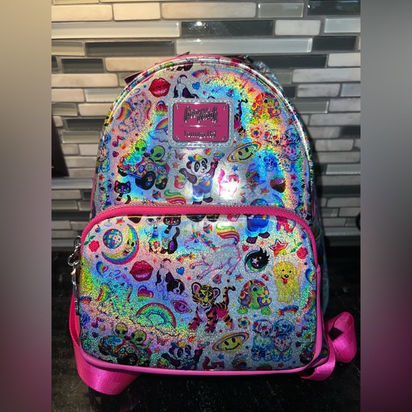 Rare Lisa Frank Loungefly Backpack - Picture 5 of 9